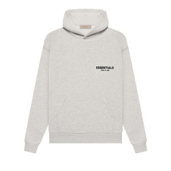 Essentials Other - Essentials × Fear of God Essentials Hoodie Light Oatmeal- Size XXL